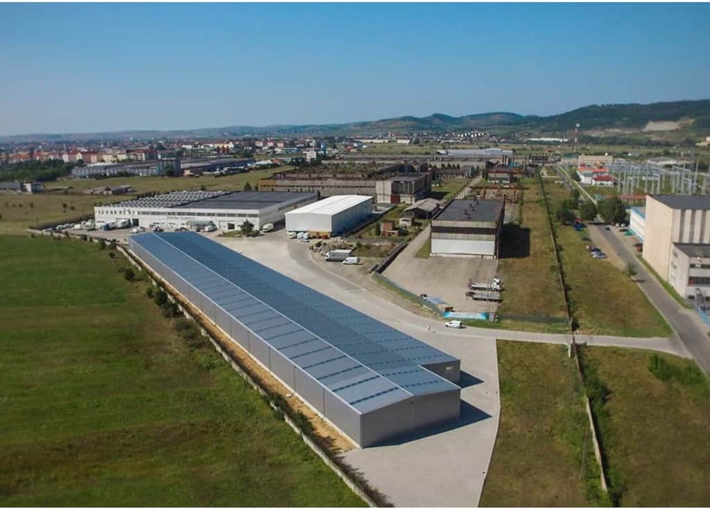 Central Industrial Park spatii depozitare de inchiriat Sibiu este vedere ansamblu