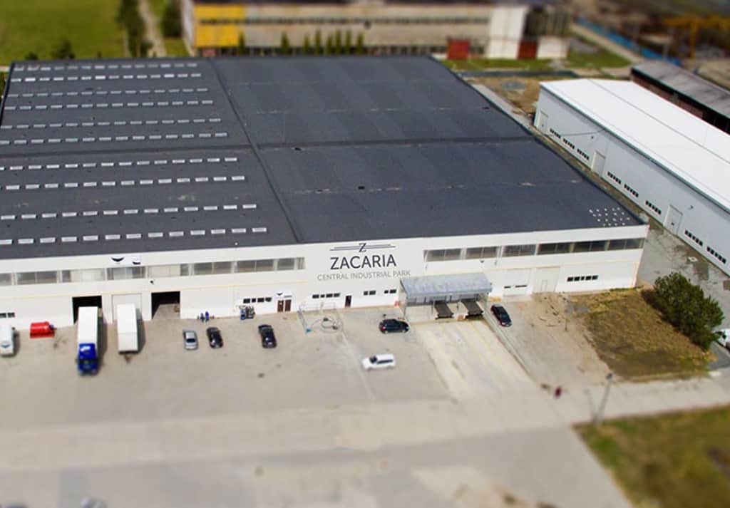 Central Industrial Park spatii depozitare de inchiriat Sibiu este platforma acces tir
