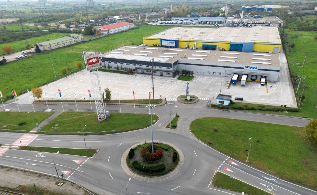 Western Logistics Oradea inchiriere hale industriale Oradea nord-vest vedere satelit