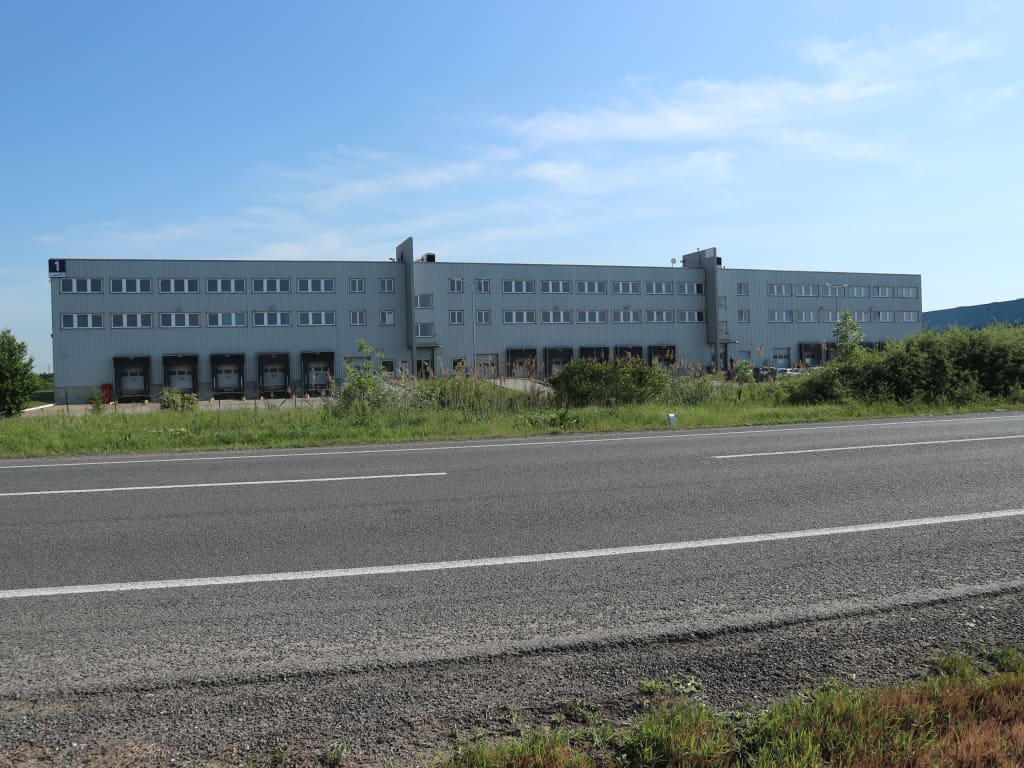 LOGICOR Timisoara  inchiriere spatii depozitare si productie  Timisoara nord-est vedere fatada