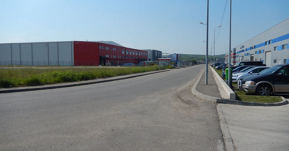 Nervia Industrial Park inchirieri parcuri industriale Cluj-Napoca est vedere laterala