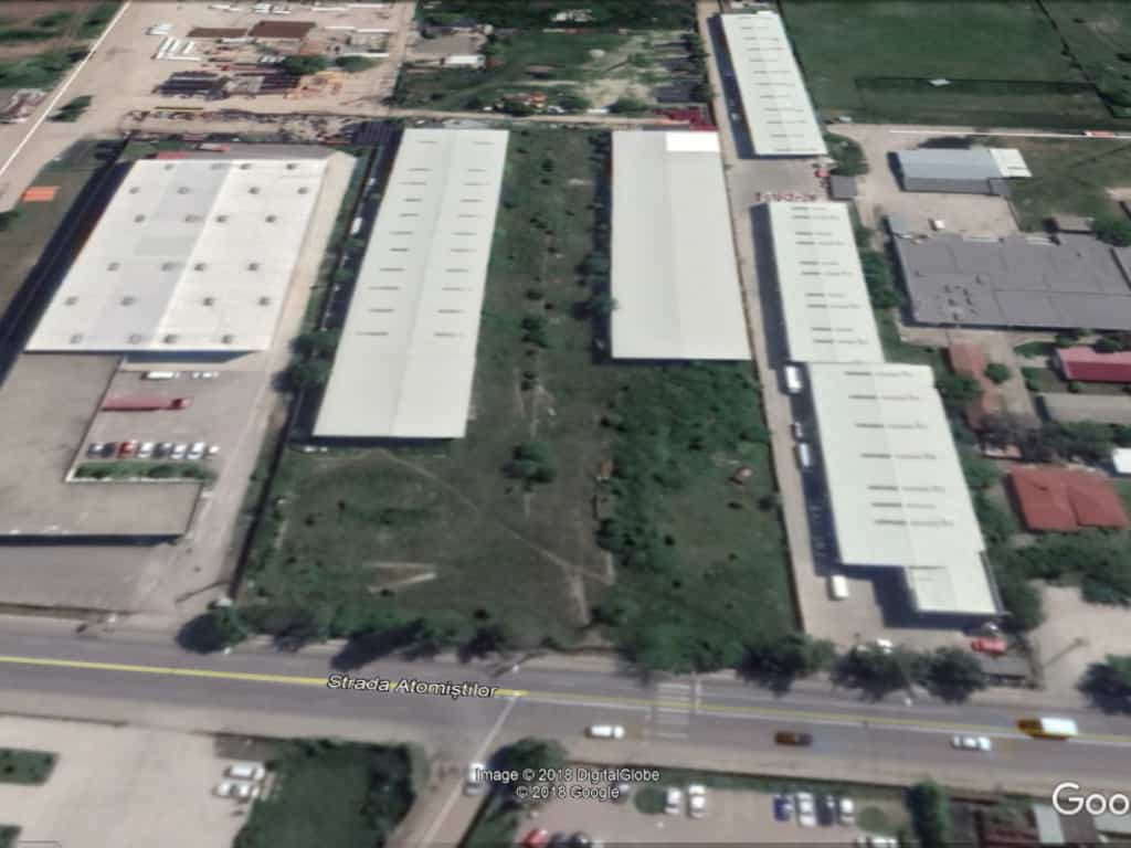 Hale industriale Magurele spatii de depozitare de inchiriat Bucuresti Bucuresti sud-vest localizare google