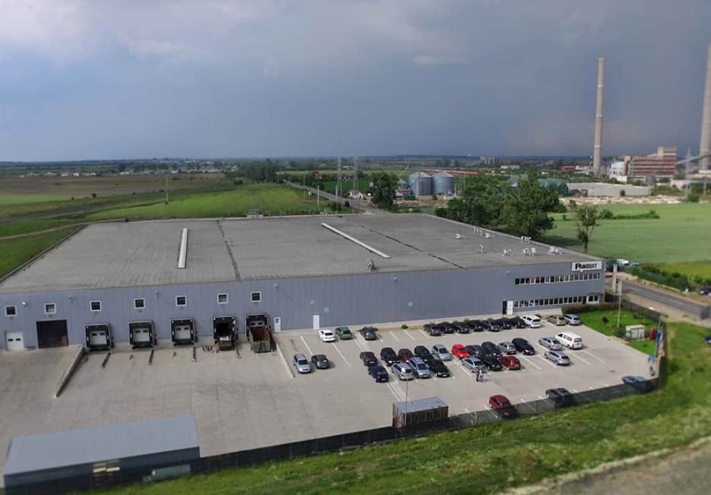 Border Industrial Park Arad inchiriere spatii depozitare si spatii productiee Arad nord vedere satelit fatada