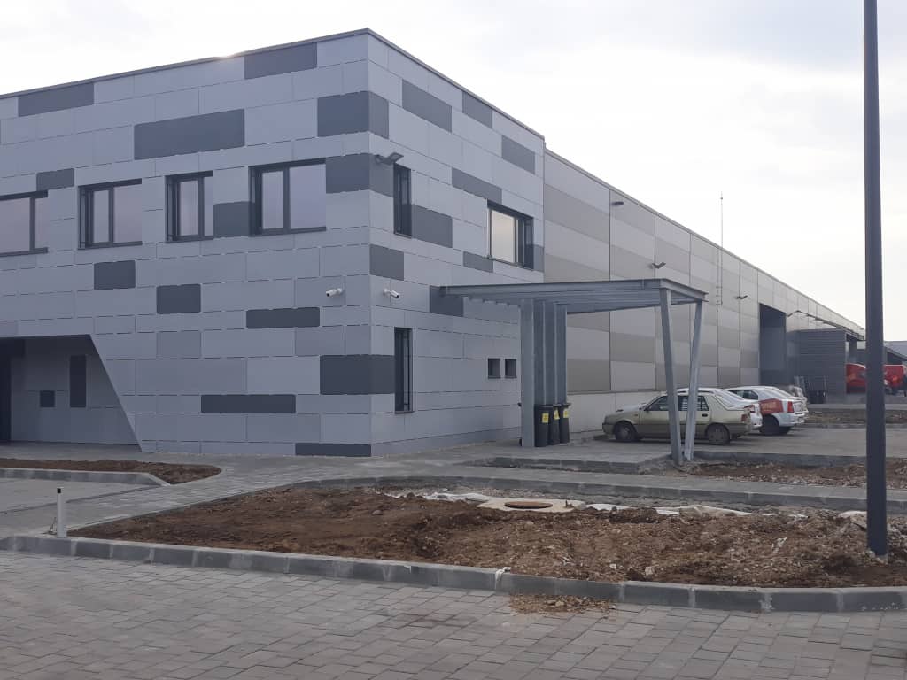 Aggresione Warehouse 2 inchiriere spatiu de depozitare Bucuresti vest vedere laterala