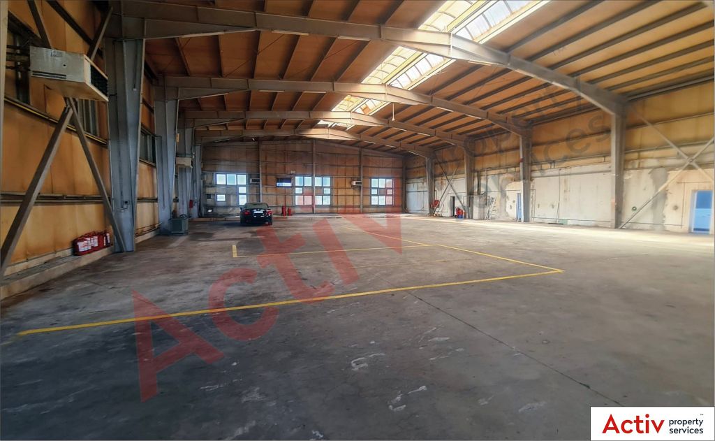 Mira Warehouse spatii depozitare sau productie de vanzare Bucuresti vest,  imagine interior hala