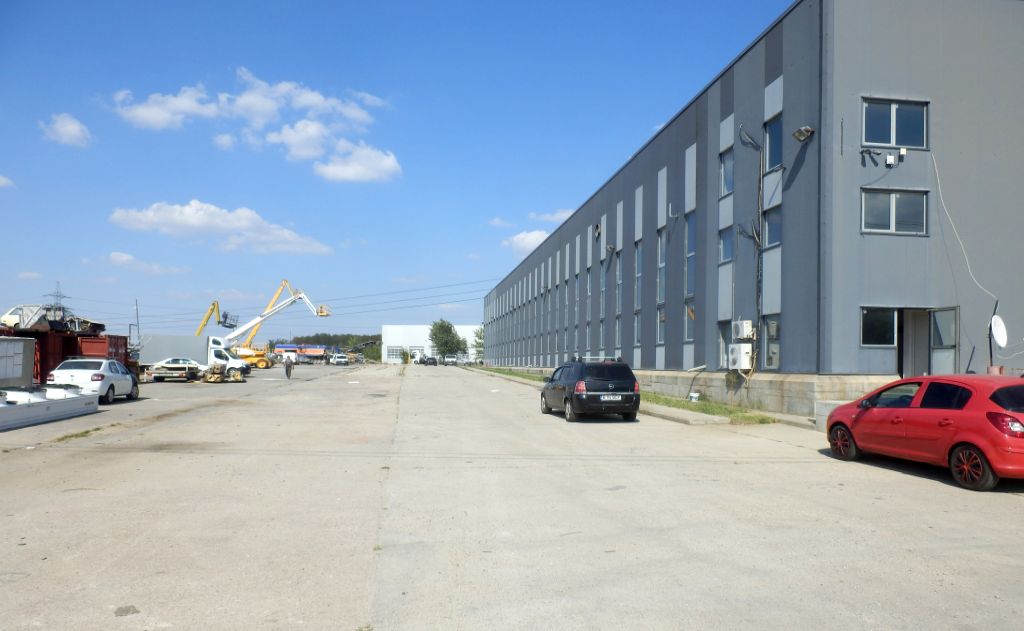 Mira Warehouse spatii depozitare sau productie de inchiriat Bucuresti vest, vedere laterala stanga
