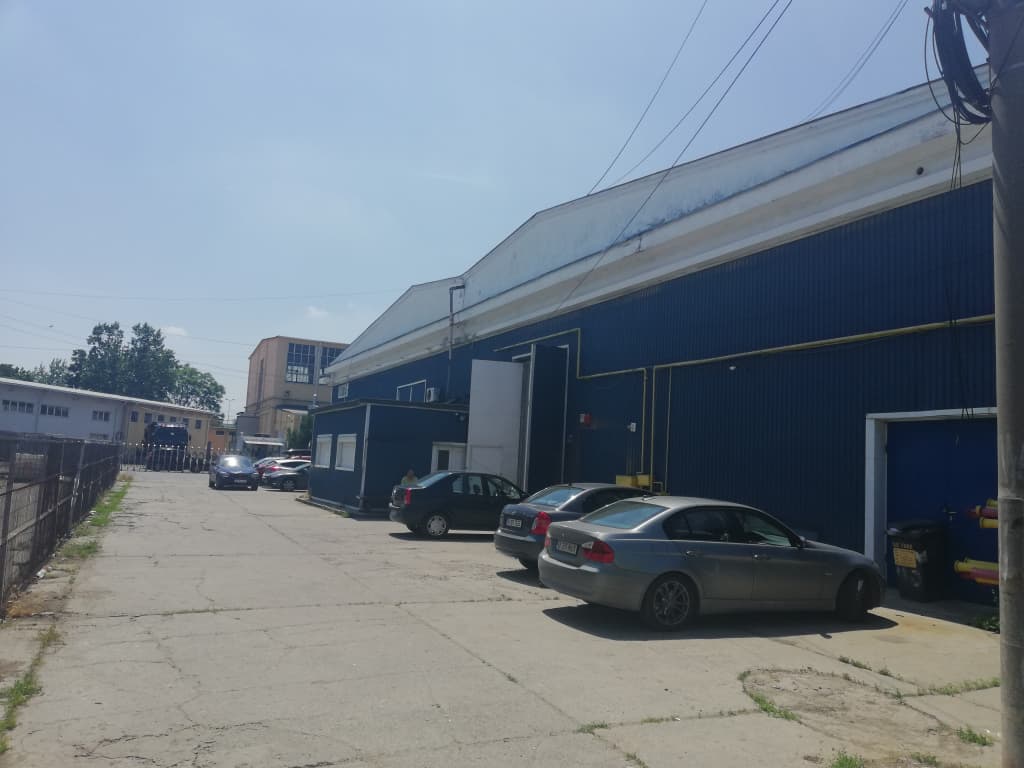 Hala Industriala Otopeni spatiu de depozitare Bucuresti nord vedere laterala