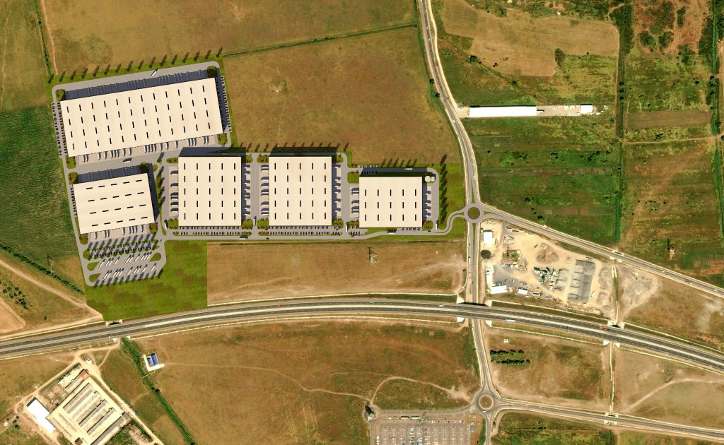 VGP Industrial Park Sibiu  inchirieri spatii depozitare Sibiu vedere satelit