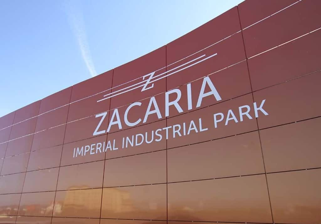 Imperial Industrial Park inchirieri spatii de depozitare sau productie Sibiu vest fatada