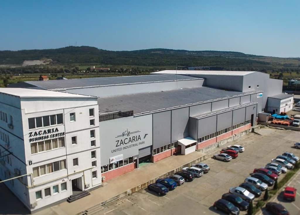 United Industrial Park inchiriere spatiu depozitare Sibiu est vedere fatada