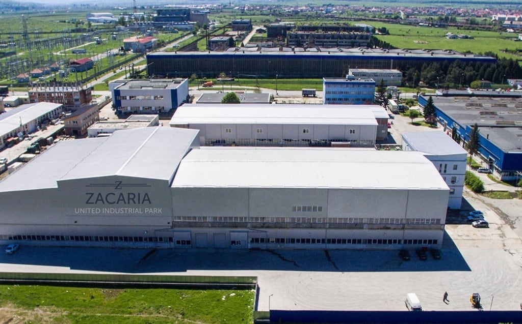 United Industrial Park inchiriere spatiu depozitare Sibiu est vedere ansamblu